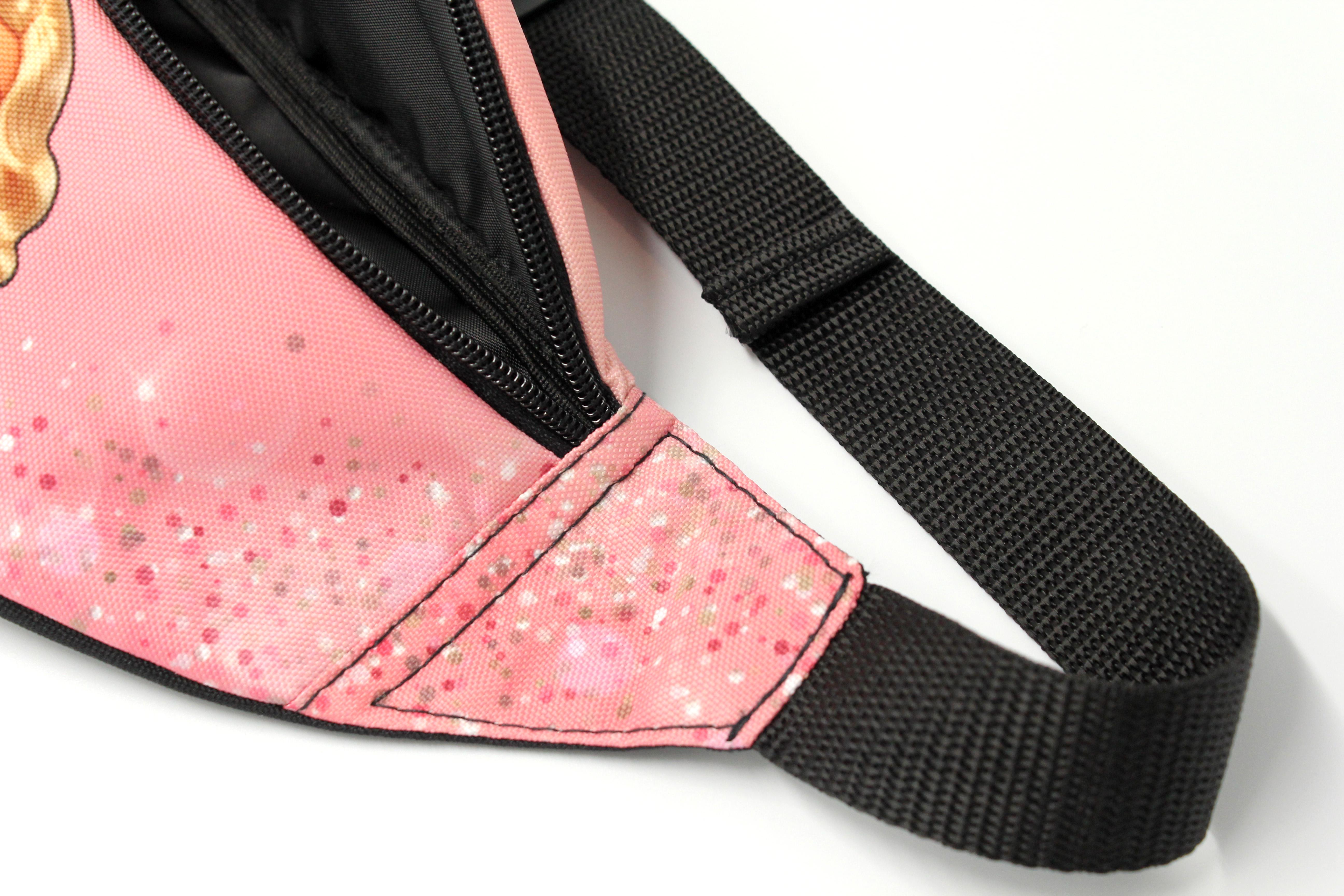 Бананка для дівчинки з регулюючим ремінцем 4-8 років Барбі Рожевий (Д-033) - фото 6