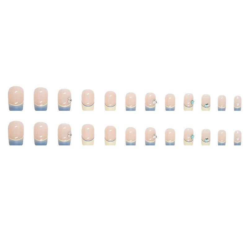 Накладные ногти с клеем Bananahall Z529 24 шт. Синий (A9877) - фото 4 Накладные ногти с клеем Bananahall Z529 24 шт. Синий (A9877) - фото 4