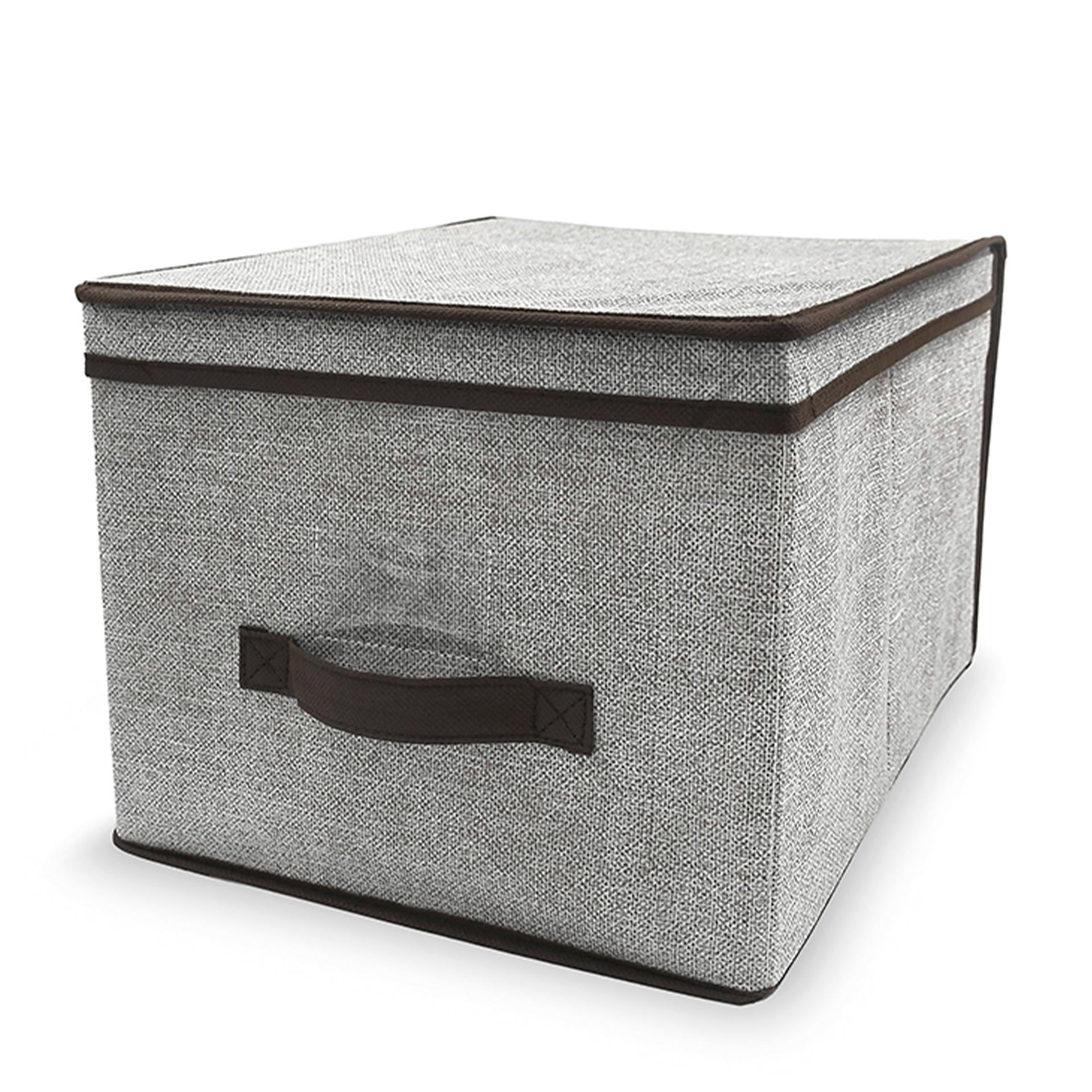 Короб для хранения Handy Home с крышкой 30x40x25 см Серый (ESH06)