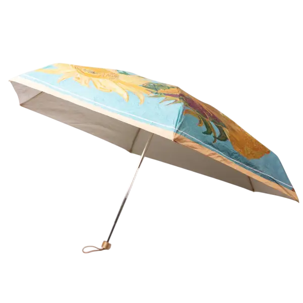 Парасолька механічна складана з малюнком "Соняшники" Ван Гог (HP-23-1M)