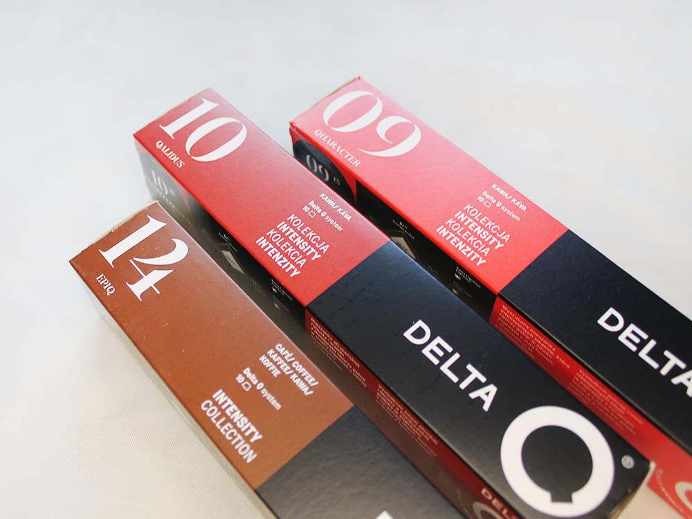 Комплект кофе в капсулах Delta Q разные вкусы 3 шт. (46765745624511)