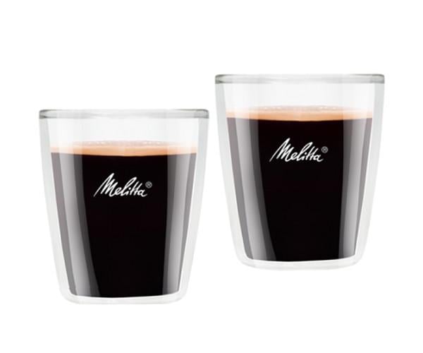 Стаканы с двойными стенками Melitta Espresso Glasses 2 set 80 мл (4006508212897)