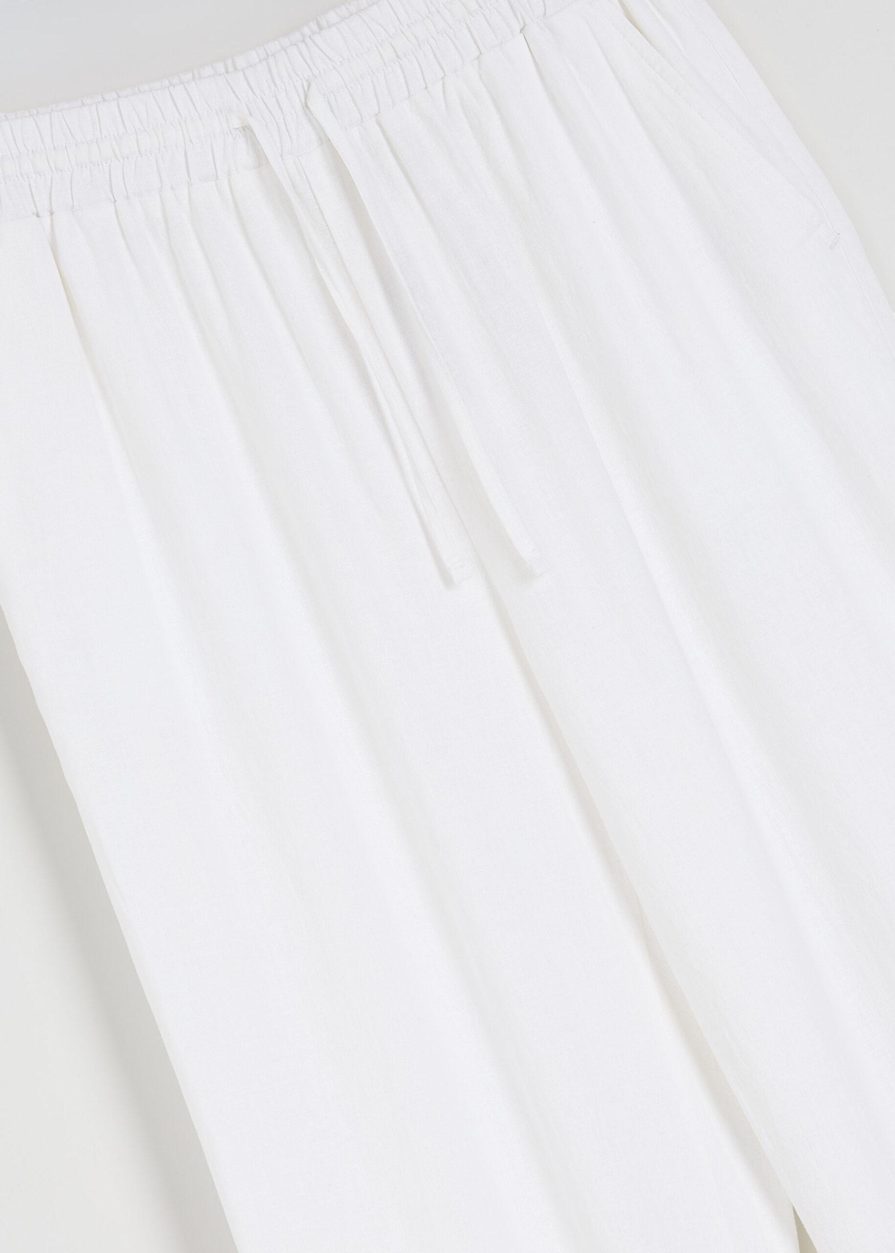 Брюки вільні жіночі Diverse LENEA р. 38 Білий (5905384144270) - фото 6