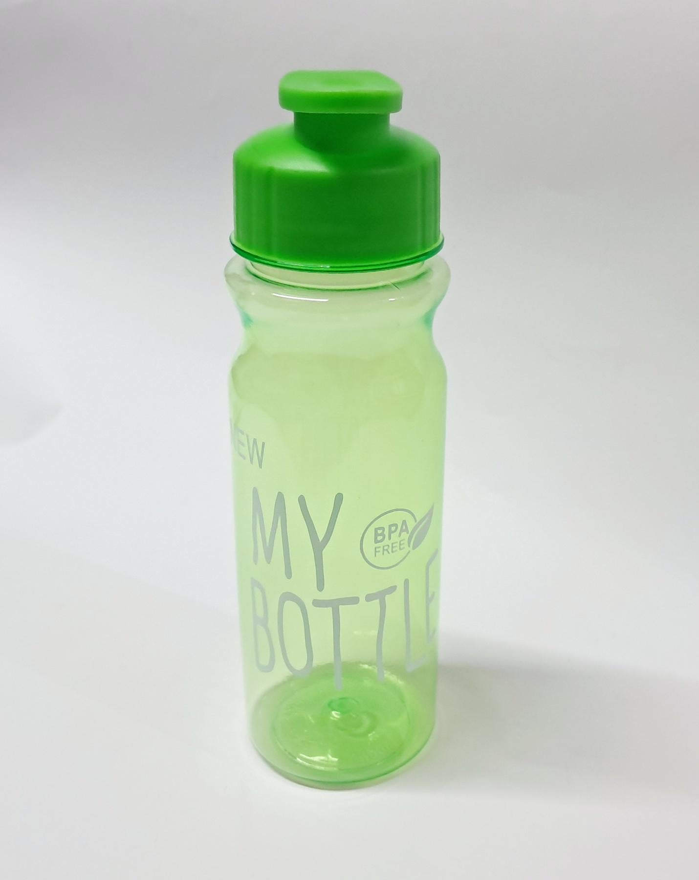 Бутылка для воды пластиковая спортивная My Bottle BPA Free 550 мл 20 см (MD-550)
