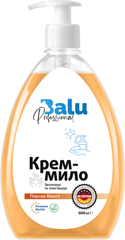 Крем-мыло жидкое Balu Персик-Манго 600 мл (00000014001)
