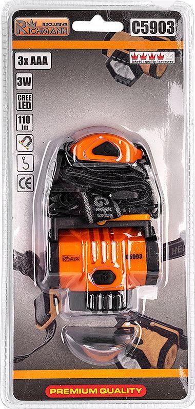 Ліхтар світлодіодний Richmann 3W 110Lm (C5903) - фото 3 Ліхтар світлодіодний Richmann 3W 110Lm (C5903) - фото 3