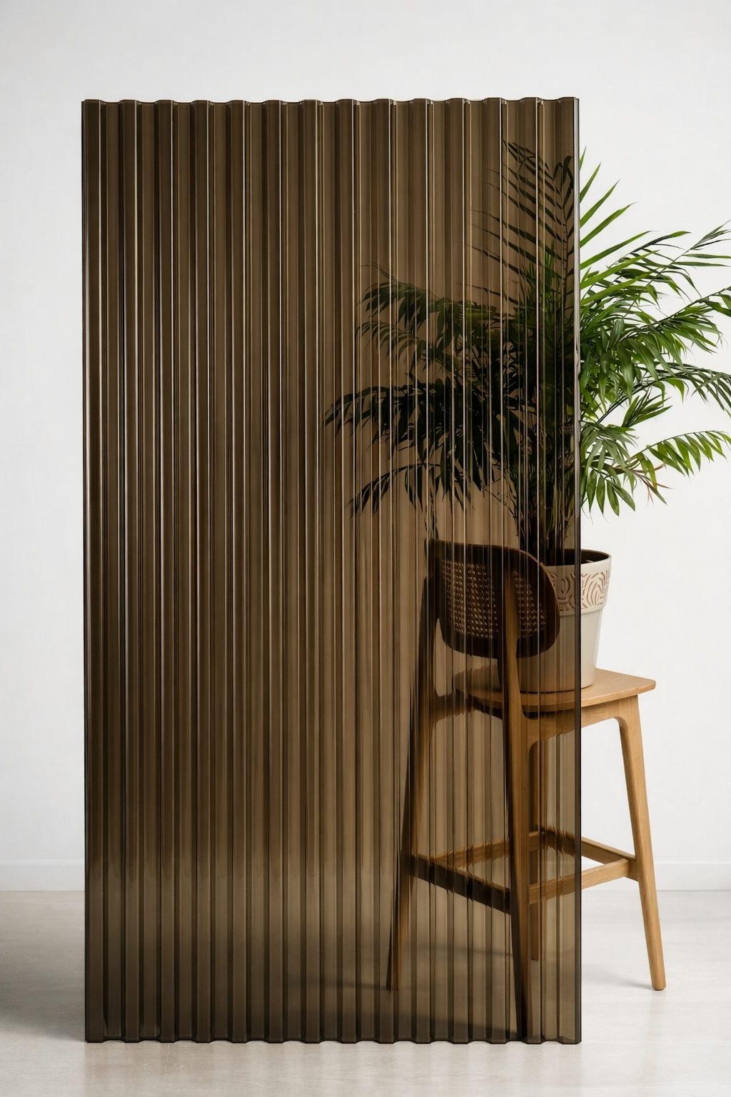 Поликарбонат гофрированный Polystyle 3x1,03 м Бронзовый (EPSBC-30-07)