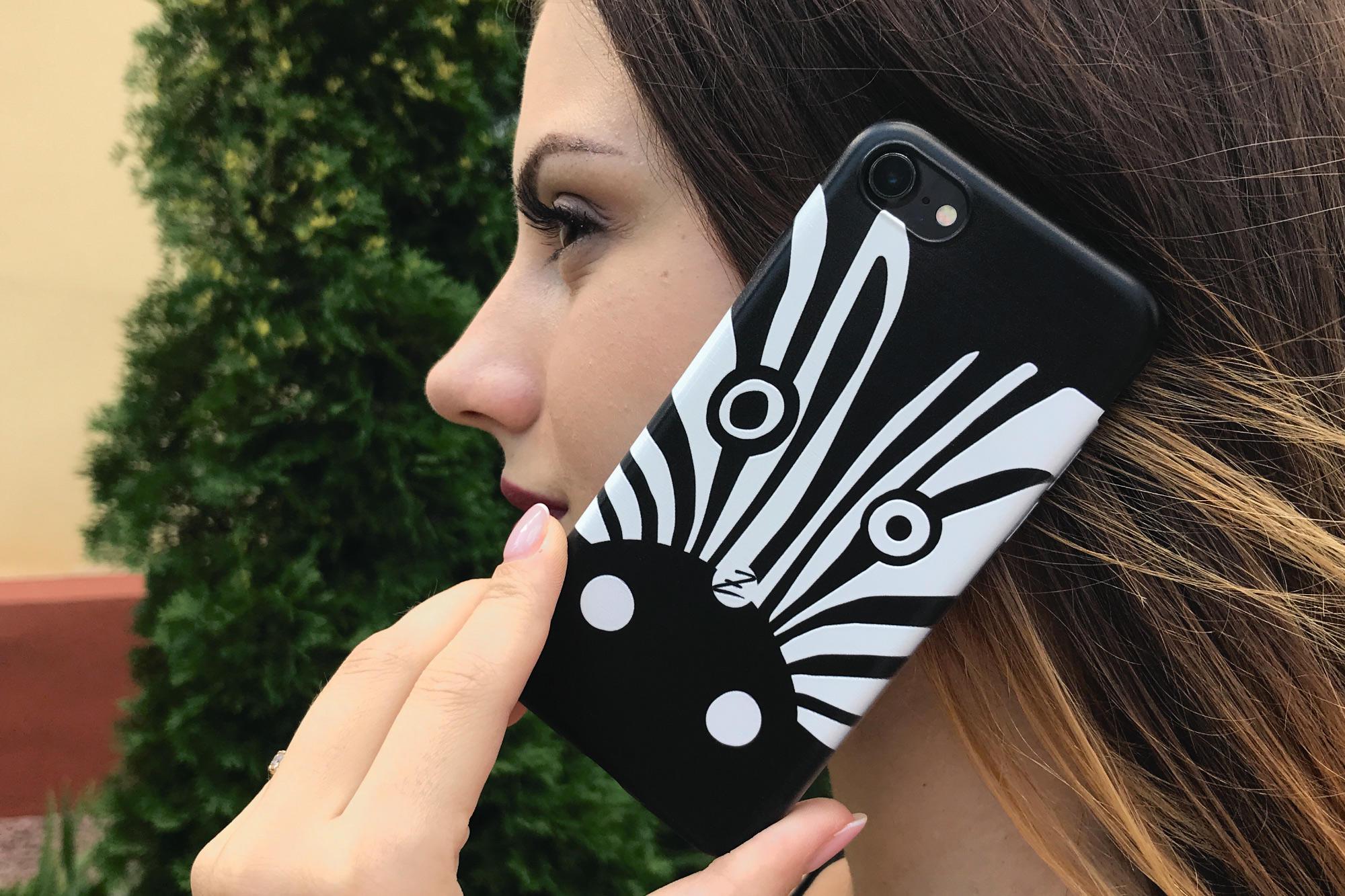 Силиконовый чехол Zorrov для Apple iPhone 11 Pro - Zebra (12180040179072237) - фото 2