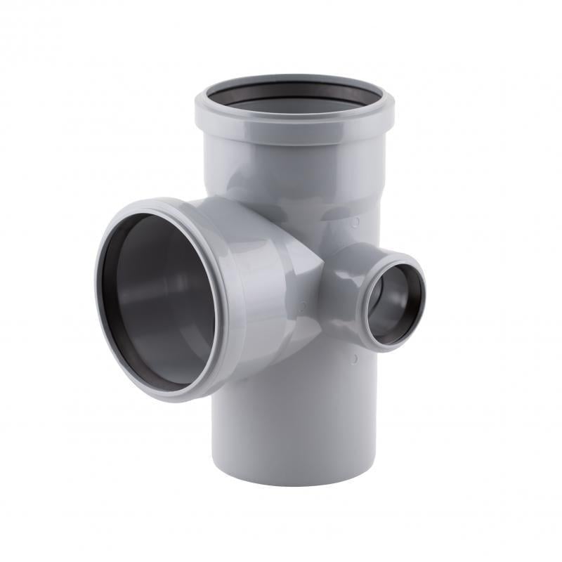 Крестовина канализационная TA Sewage правая 110х110х110х50 мм 90° (CZ110002)