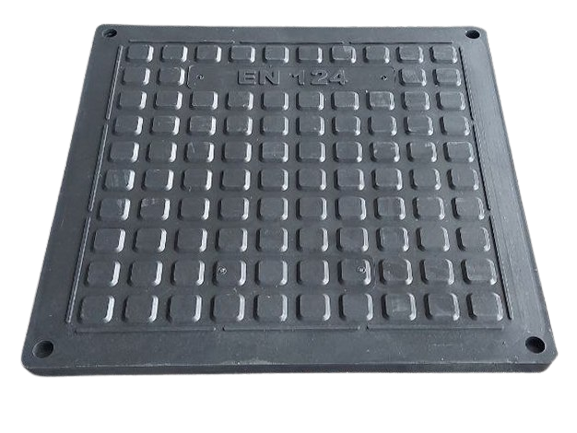 Крышка люка канализационного Воюс 600х600 мм Черный (voys52) Крышка люка канализационного Воюс 600х600 мм Черный (voys52)