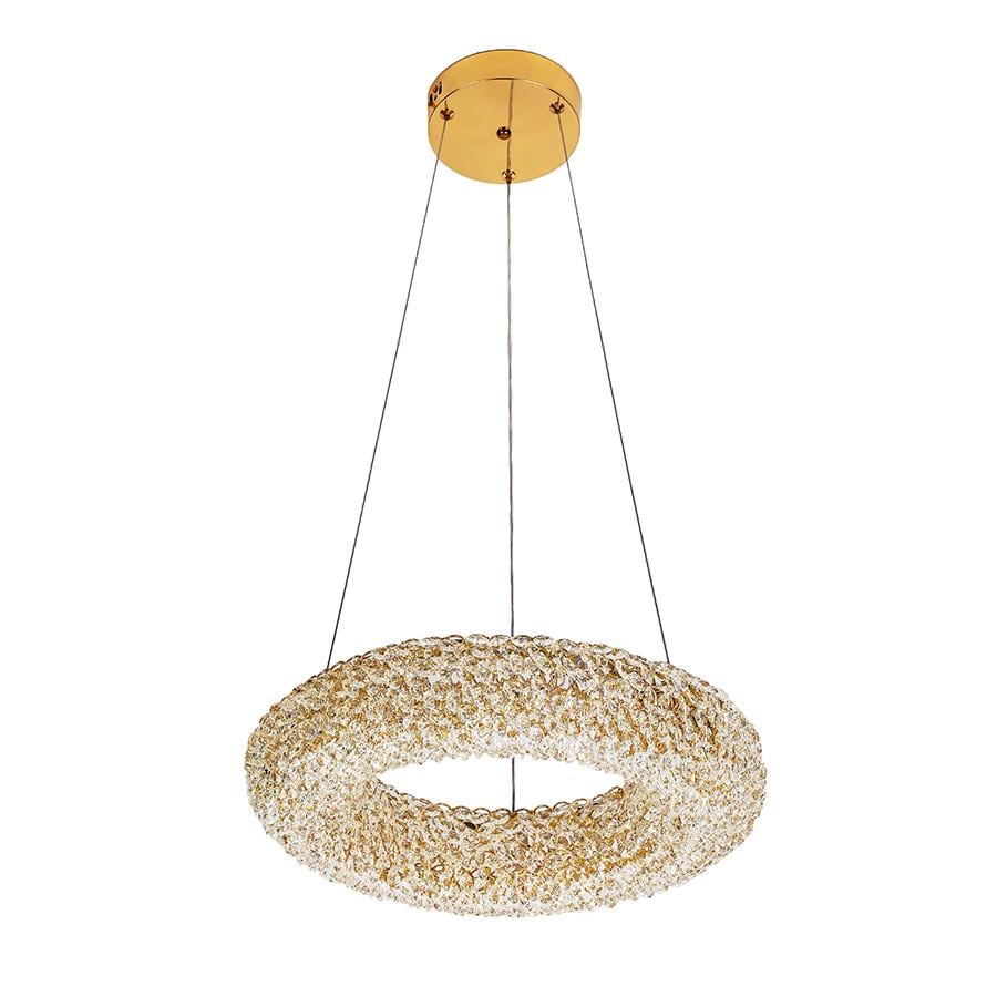 Люстра 7897200 400 GD 32W с пультом Золотой