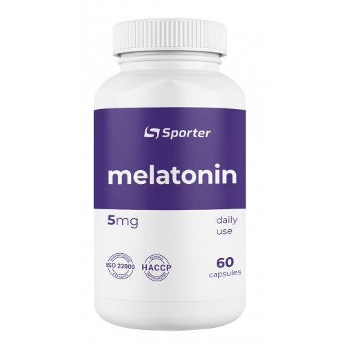 Натуральна добавка Sporter Melatonin 5 мг 60 капс. (7392)