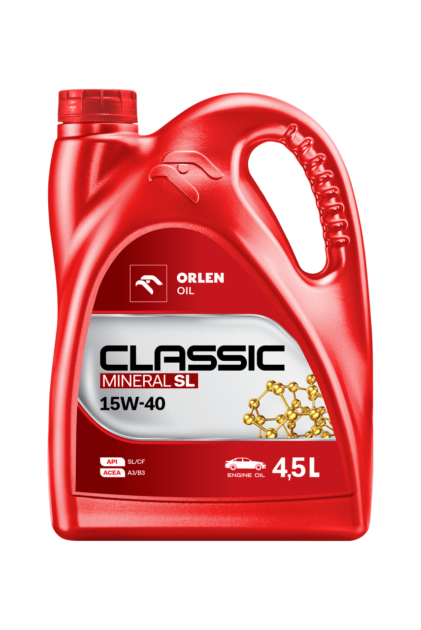 Моторное масло Orlen Oil Platinum Classic Mineral 4,5 л (15W-40)