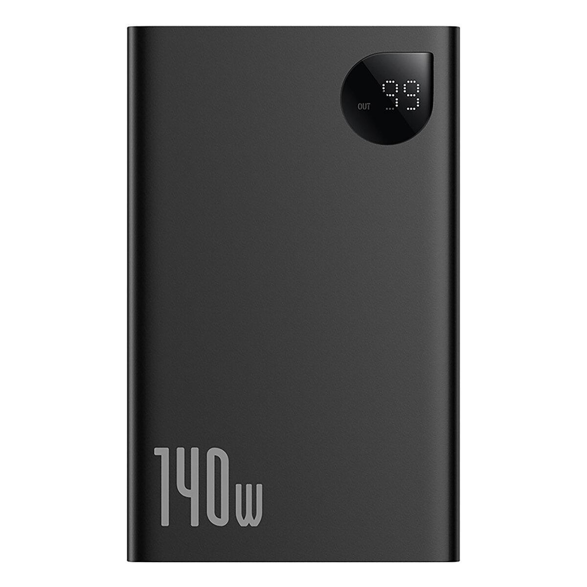 Повербанк BASEUS Adaman Digital Display Fast Charge 24000 mAh 140W Li-pol Black (P10021508113-00)