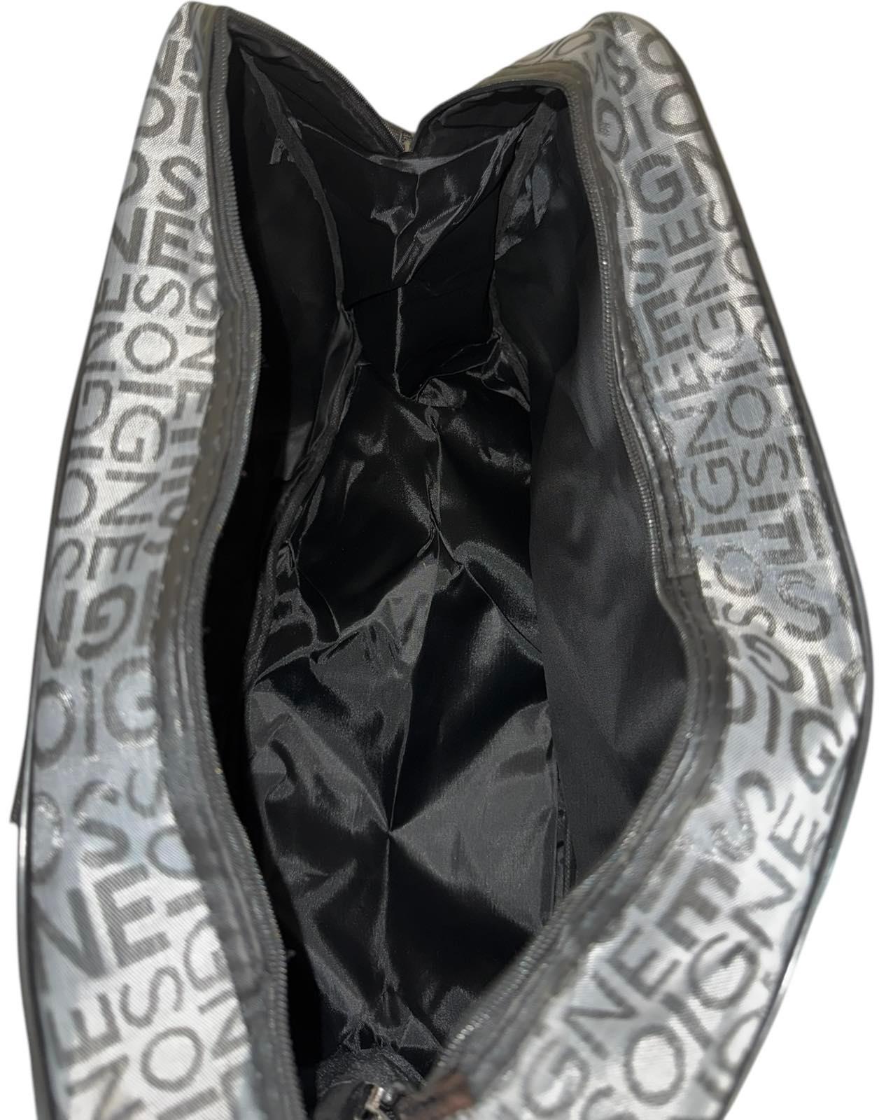 Сумка дорожная большая с длинным ремнем через плечо и боковыми карманами Серый (241199G) - фото 5 Сумка дорожная большая с длинным ремнем через плечо и боковыми карманами Серый (241199G) - фото 5