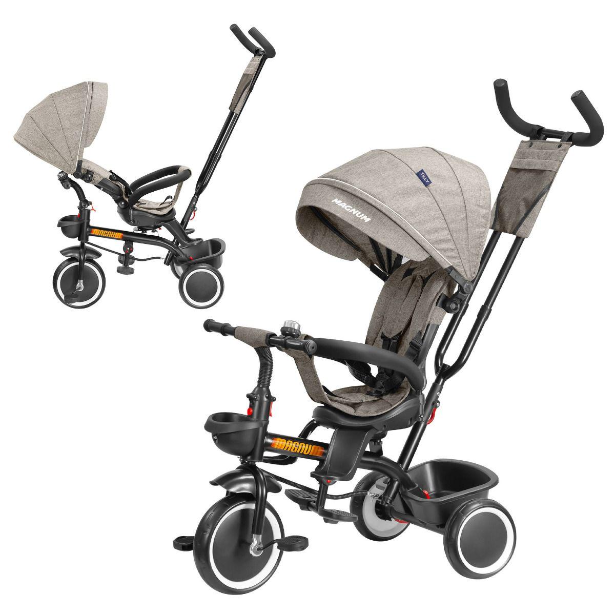 Велосипед дитячий триколісний Tilly Magnum T-3814 Beige (1748346353) - фото 2 Велосипед дитячий триколісний Tilly Magnum T-3814 Beige (1748346353) - фото 2