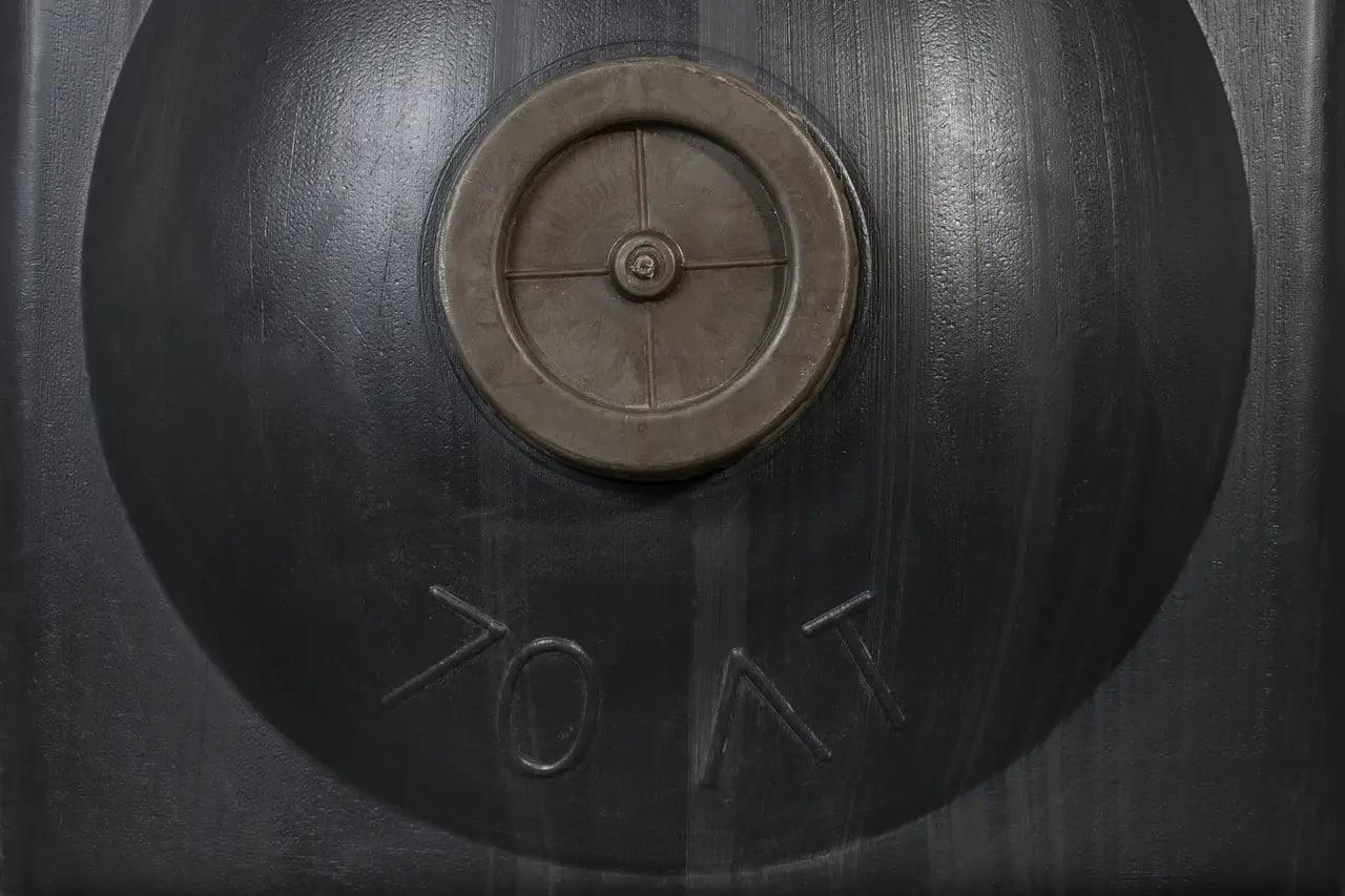 Бочка для води літній душ пластиковий плоский 70 л (БАКДУШ70ПЛС) - фото 6