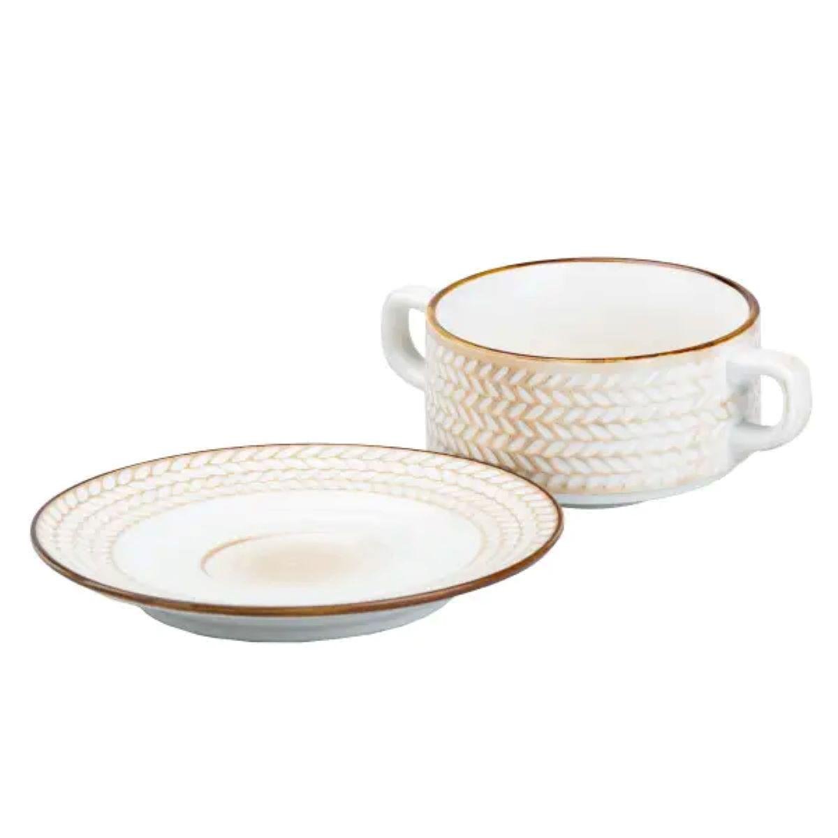 Тарілка для супу із блюдцем глибока 300 мл (4508) - фото 9 Тарілка для супу із блюдцем глибока 300 мл (4508) - фото 9