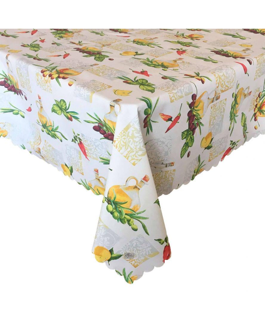 Скатерть водоотталкивающая Simfoni 136х136 Чили