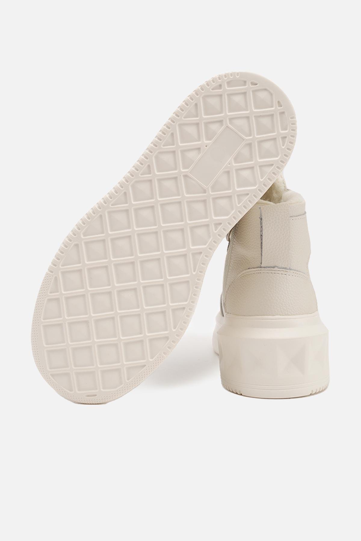 Кеди жіночі ЦБ-00248349 р. 38 Молочний (SKT000989117) - фото 5 Кеди жіночі ЦБ-00248349 р. 38 Молочний (SKT000989117) - фото 5