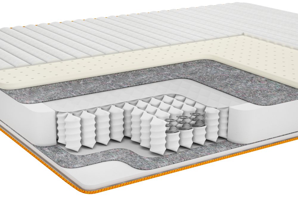 Матрац ортопедичний Family Sleep Lilas Flowers 80x190 см (19338) - фото 5 Матрац ортопедичний Family Sleep Lilas Flowers 80x190 см (19338) - фото 5