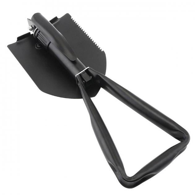 Лопата туристическая складная Stenson Черный (WTH71283-12)