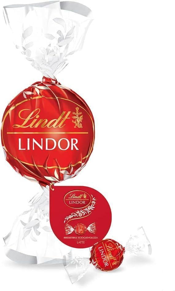 Набір шоколадних цукерок Lindt Lindor Maxi Boule Praline di Cioccolato al Latte 44 шт. 550 г (2427879662)