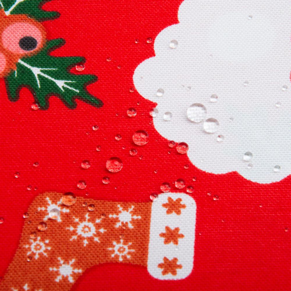 Тканина декоративна скатерна Санта бавовна з водовідштовхувальним просоченням 220 гр/м2 180 см Червоний (26933) - фото 4 Тканина декоративна скатерна Санта бавовна з водовідштовхувальним просоченням 220 гр/м2 180 см Червоний (26933) - фото 4