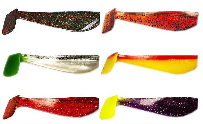 Набір силікона Fox Gloom №G4 8 см 6х8 шт. 48 шт. (184107)