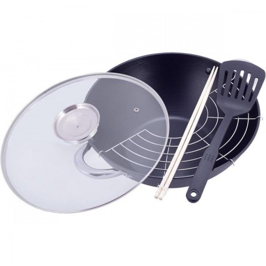 Котел чугунный Kamile Wok KM-4815 с антипригарным мраморным покрытием (1687246792) Котел чугунный Kamile Wok KM-4815 с антипригарным мраморным покрытием (1687246792)