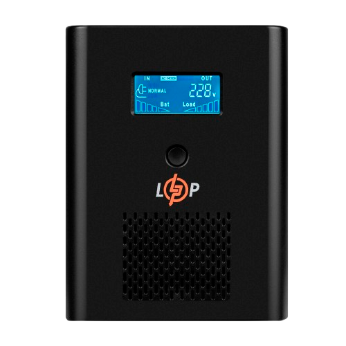 Джерело безперебійного живлення з правильною синусоїдою 12V LogicPower LPE-B-PSW-800VA+ (500Вт) 10A Чорний (e9eaadc5)
