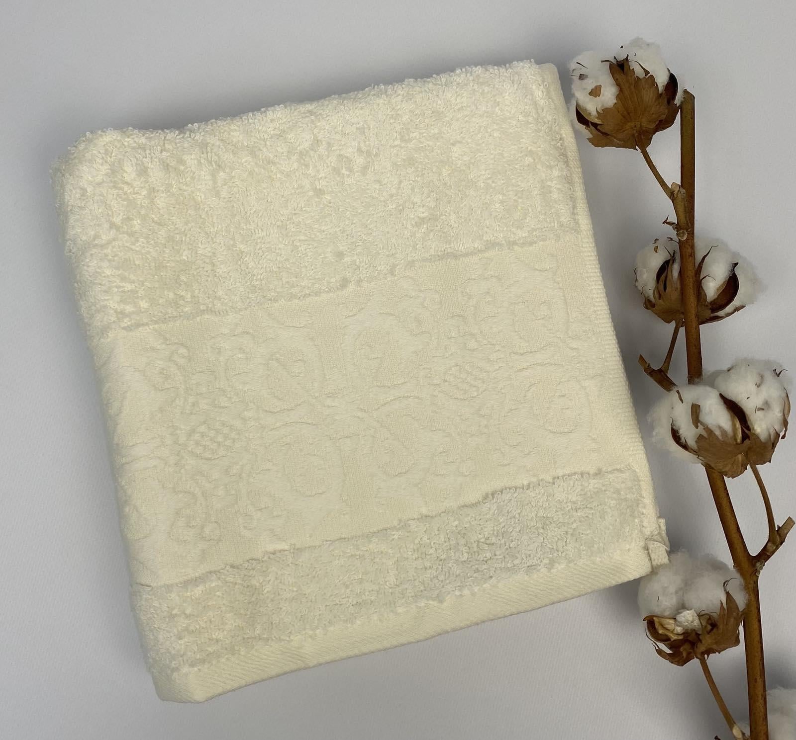 Полотенце Cottonize 50х90 см cod124 Молочный (CN16338)