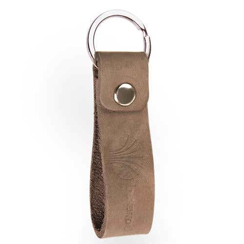 Брелок Vitol Daewoo кожаный с кольцом Brown (258391)