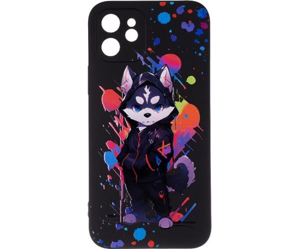 Чехол накладка Gelius Print Case UV для iPhone 12, Street Husky