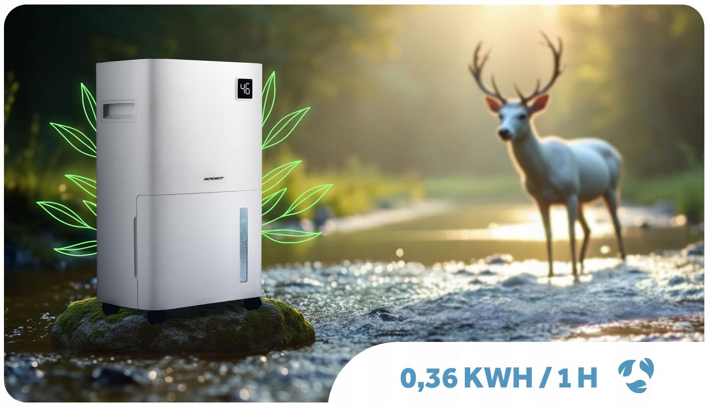 Осушитель воздуха компрессорный Berdsen BD-534 365 Вт 20 л/24 ч Wi-Fi (353400) - фото 7 Осушитель воздуха компрессорный Berdsen BD-534 365 Вт 20 л/24 ч Wi-Fi (353400) - фото 7