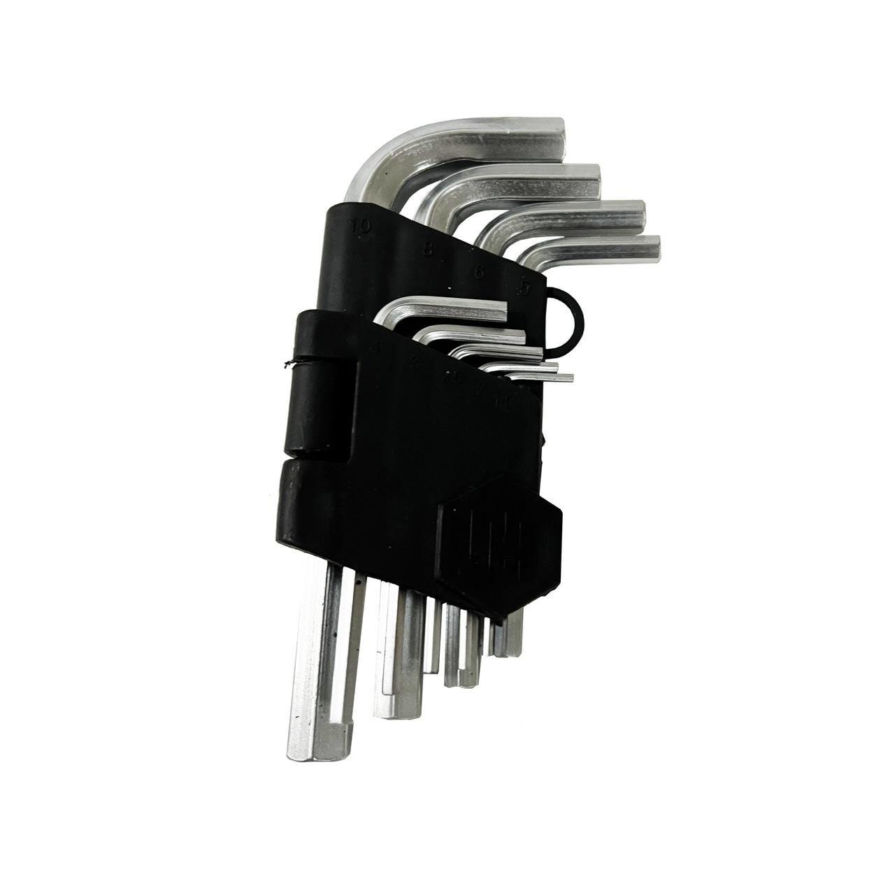 Набір ключів шестигранних HorsAY Hard Cr-V 52HRC 9 шт. (0126-001)