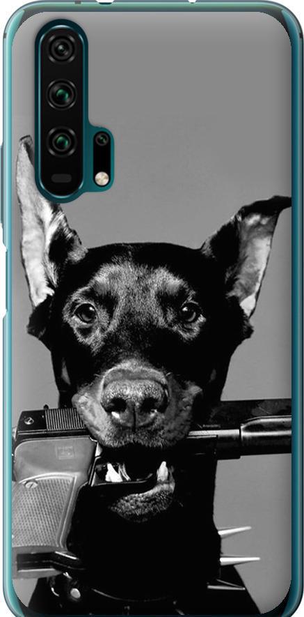 Чехол на Huawei Honor 20 Pro Доберман (2745u-1702-42517) Чехол на Huawei Honor 20 Pro Доберман (2745u-1702-42517)