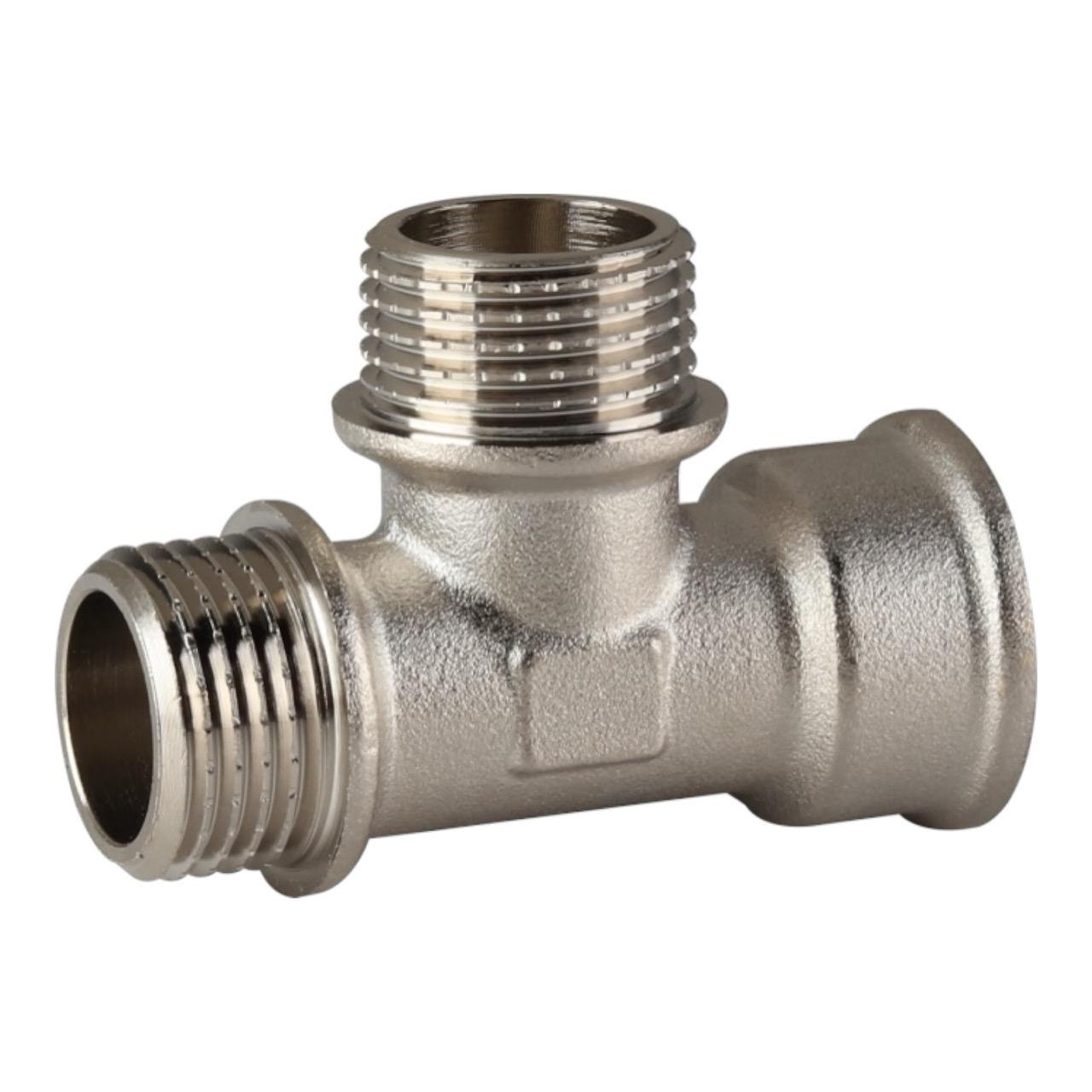 Тройник REIGER 1/2" ВНН никель (00-00009440)