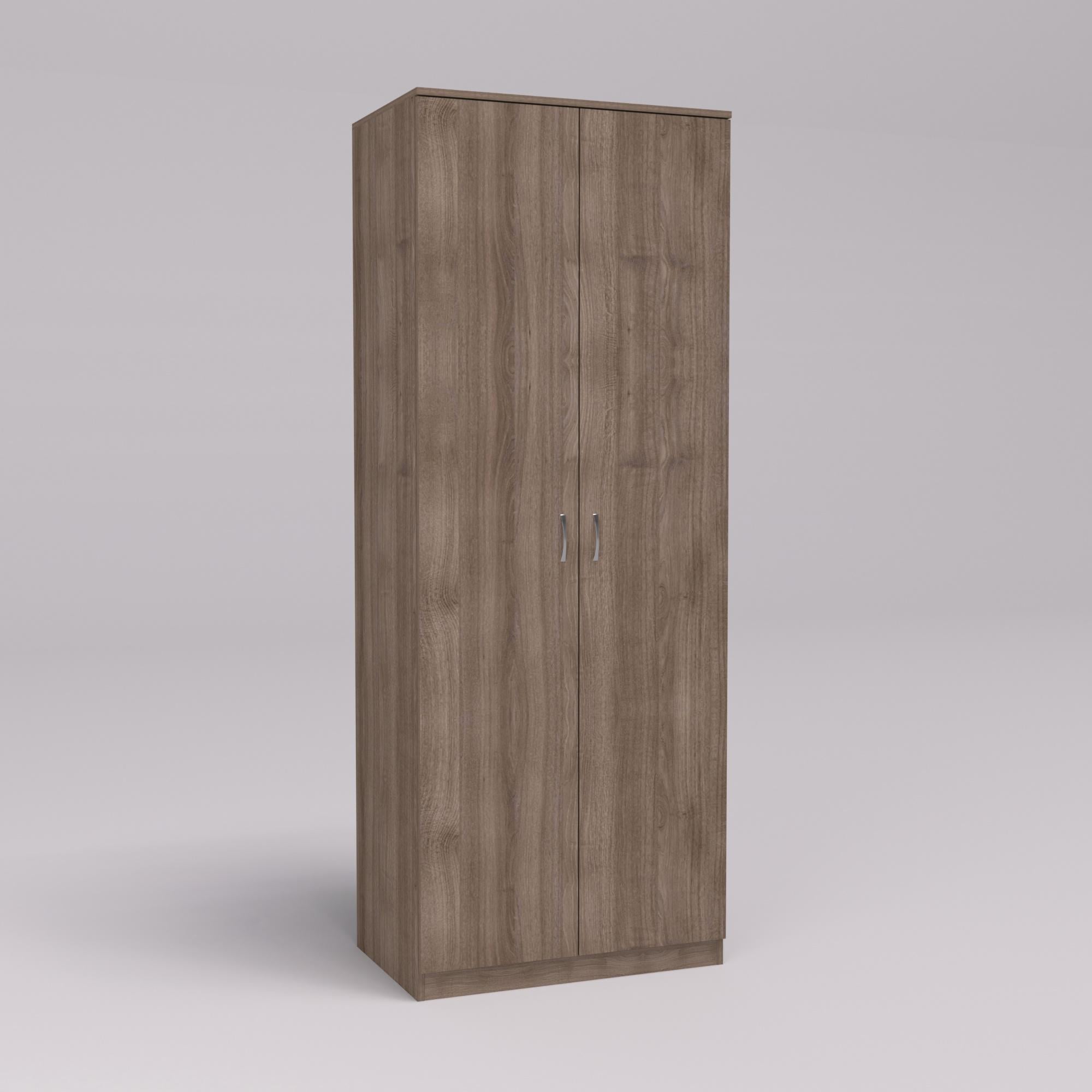 Шафа для одягу ОШ-1 800х520х2100 мм Дуб Шамоні темний (127713)