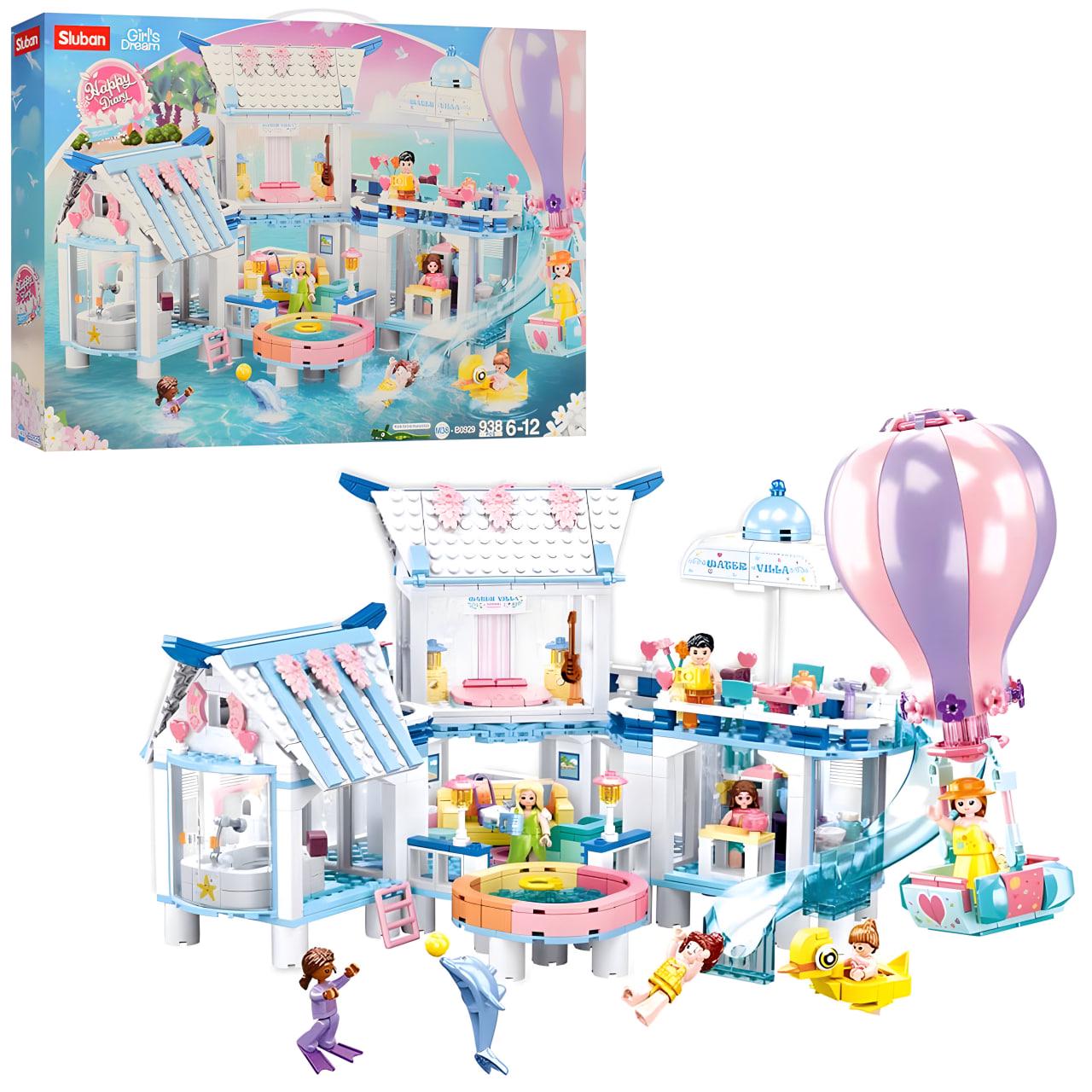 Конструктор Sluban Аквапарк 938 дет. (M38-B0929) Конструктор Sluban Аквапарк 938 дет. (M38-B0929)
