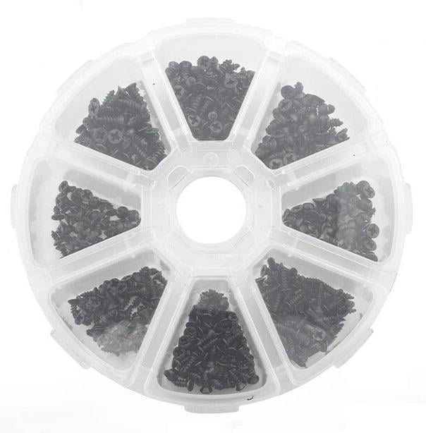 Набор саморезов с потайной головкой Spec M2/M2,6 400 шт. (SP-240400)