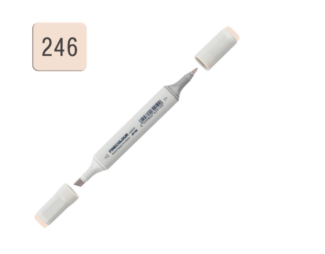 Маркер спиртовий Finecolour Sketchmarker 246 E246 Цегляний бежевий (EF100-246) - фото 2 Маркер спиртовий Finecolour Sketchmarker 246 E246 Цегляний бежевий (EF100-246) - фото 2