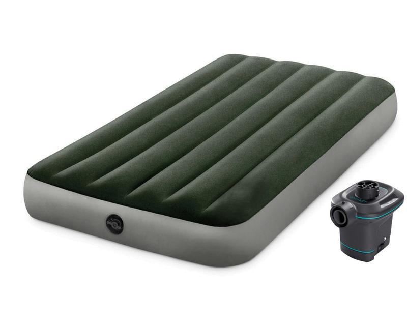 Матрас велюровый надувной Intex 64777 (MR40712)