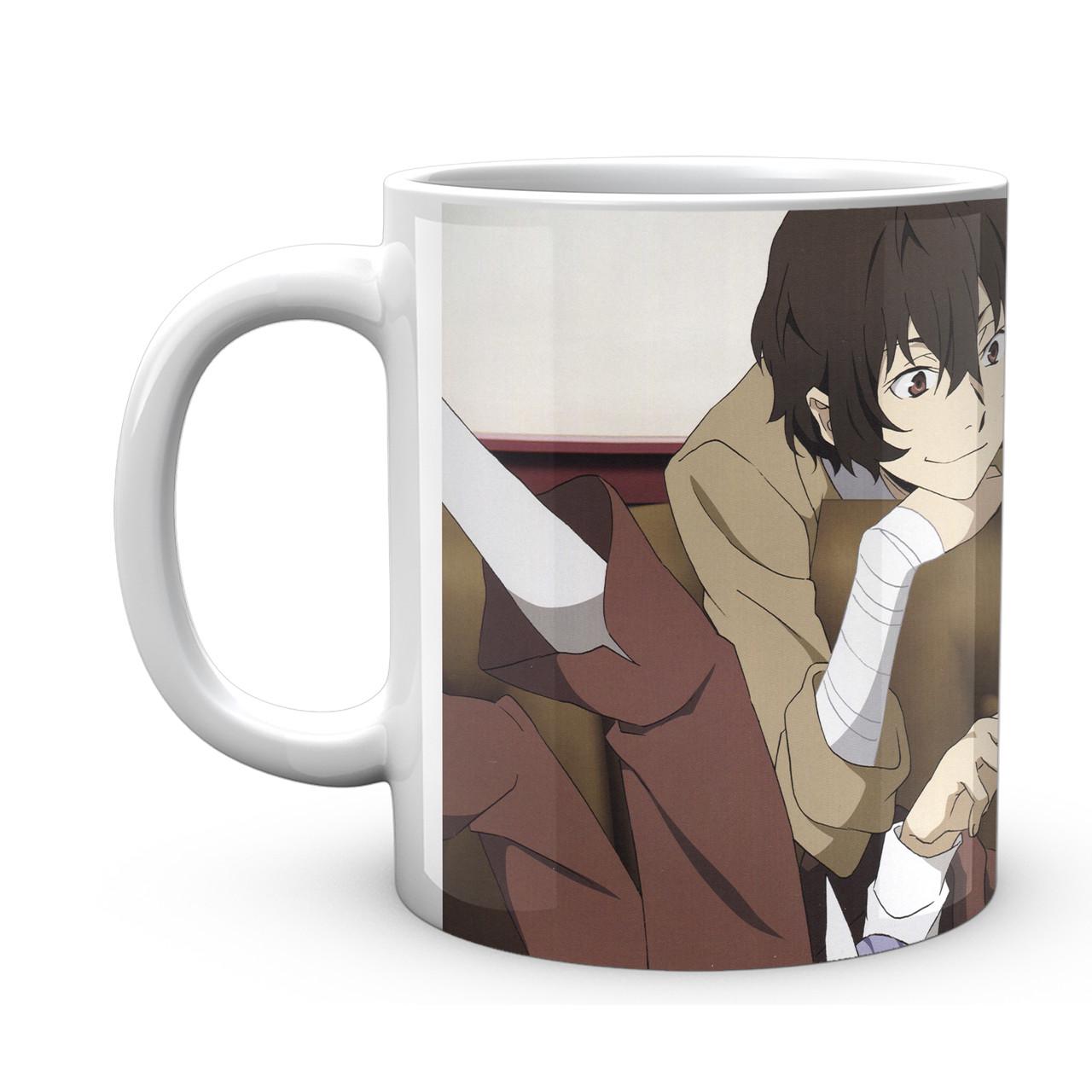 Чашка Geekland Bungou Stray Dogs Дазай Ацуши Рампо 330 мл (BSD 16)