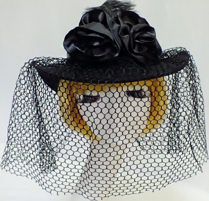 Декор на Хэллоуин Seta Шляпа Черная вдова (18-419)