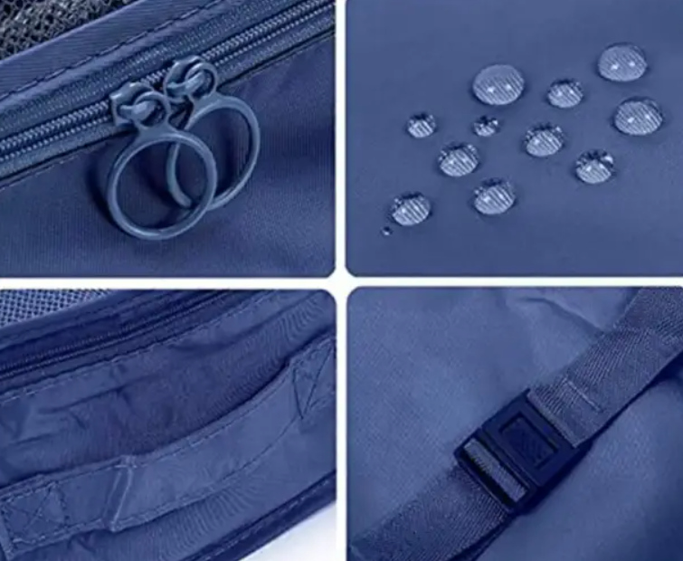 Набір дорожніх органайзерів 8в1 з нейлону для валізи та ручної поклажі Бежевий (КДО-40-26) - фото 4 Набір дорожніх органайзерів 8в1 з нейлону для валізи та ручної поклажі Бежевий (КДО-40-26) - фото 4