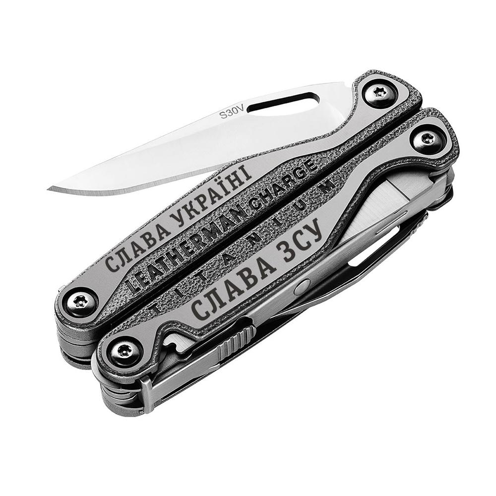 Мультитул Leatherman CHARGE TTI Plus ЗСУ - фото 5