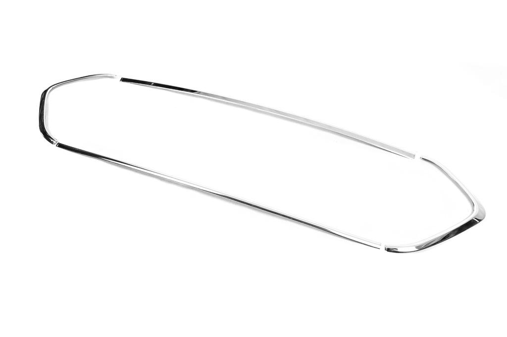 Окантовка на решетку радиатора 2018/ Omsa Line для Ford Custom 2013-2022 гг. нержавеющая сталь Хром