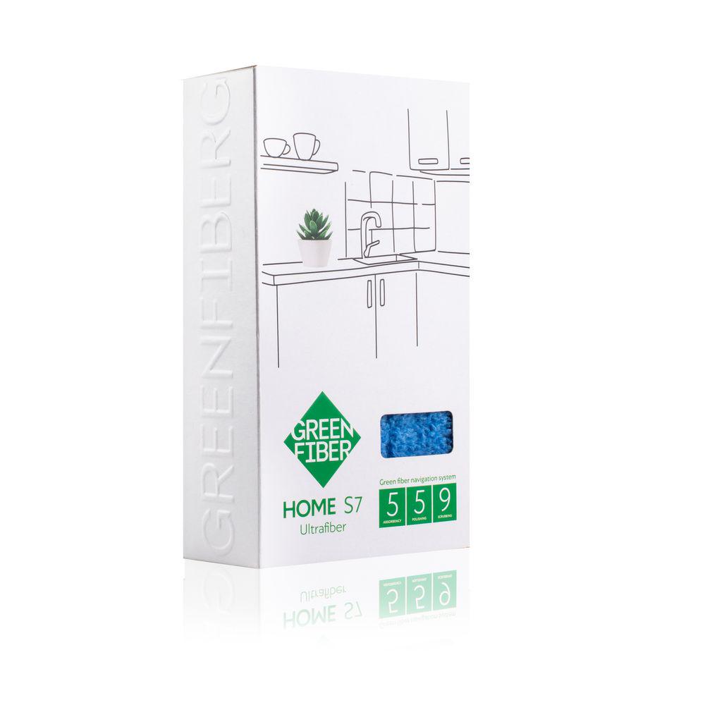 Салфетка GreenWay Green Fiber Home S7 Файбер инволвер Blue (08044) - фото 5 Салфетка GreenWay Green Fiber Home S7 Файбер инволвер Blue (08044) - фото 5