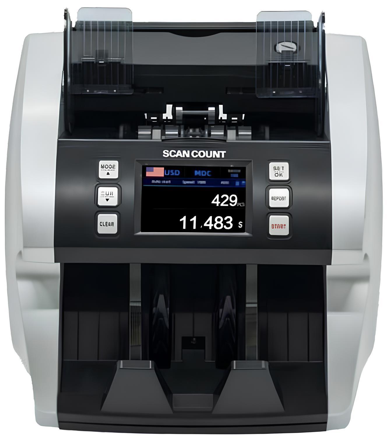 Сортувальник валют SCAN COUNT SC-130 з автоматичним визначенням номіналу банкнот з перевіркою на фальш